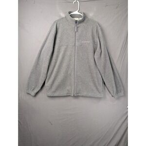 Boeing Mens Full Zip Fleece Jacket Grey XL 0220380